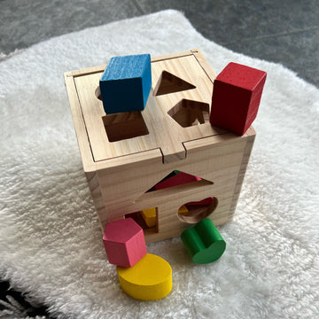 Houten vormenstoof - vormenpuzzel