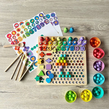 Montessori Educatieve Speelset Hout (13-in-1)